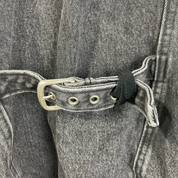 Levi’s Black Jean Dress Large Women’s - Picture 2 of 7